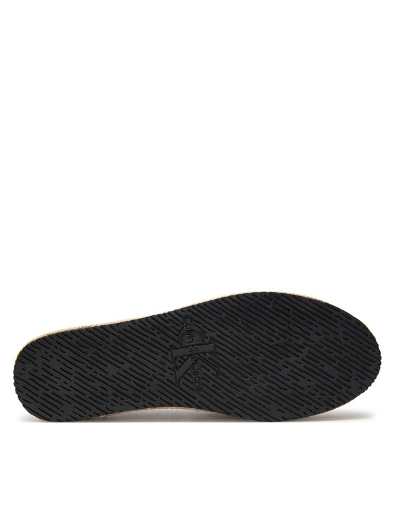 Calvin Klein Jeans Calvin Klein Jeans Espadrillas Platform Espadrille Uc YW0YW01377 Nero