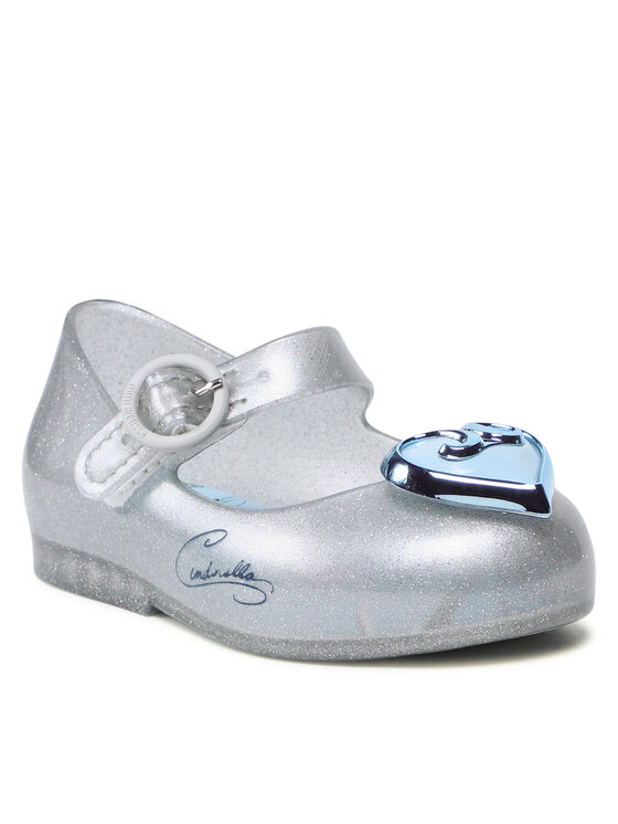 Melissa Melissa Baleriny Mini Melissa Sweet Love + Disn 33447 Srebrny