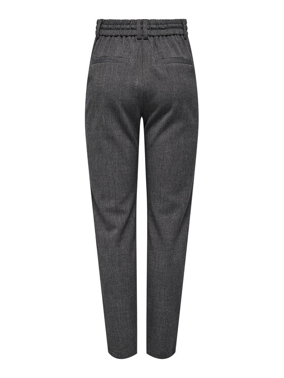 ONLY ONLY Spodnie materiałowe 15309862 Szary Regular Fit