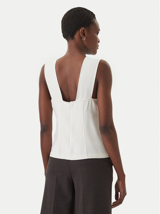 Calvin Klein Calvin Klein Felső LV044F108G Ekru Regular Fit