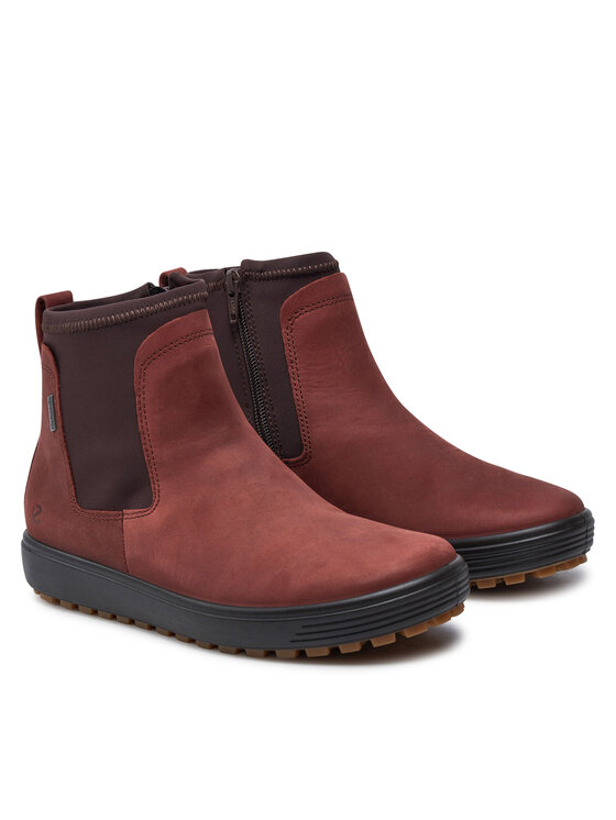 ECCO ECCO Botki Soft 7 Tred W 45046302474 Brązowy