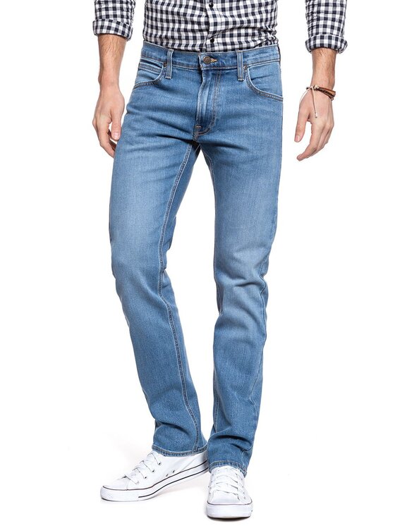 Lee Lee Jeans DAREN ZIP FLY Blu Straight Fit