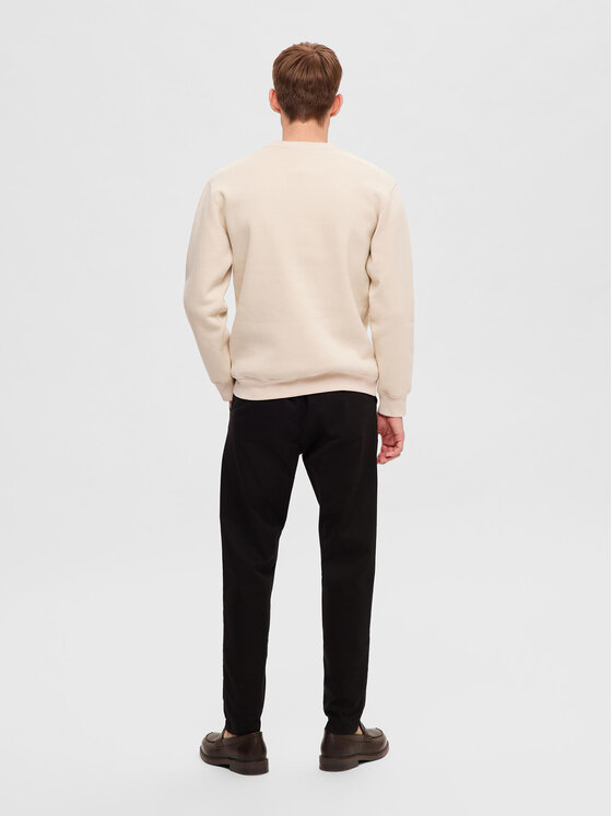 Selected Homme Selected Homme Bluza 16090431 Beżowy Regular Fit