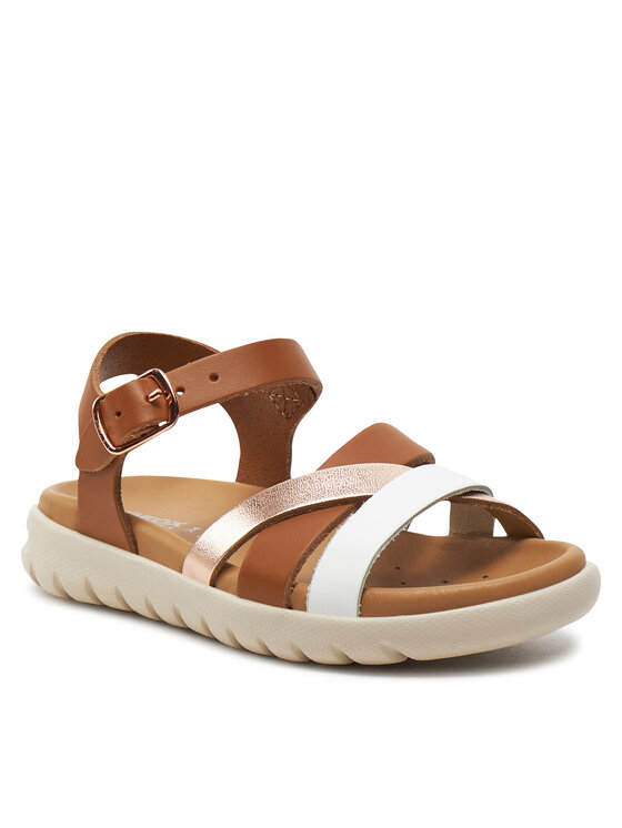 Geox Geox Sandali J Sandal Soleima Gir J45GSA 043CF C6A7F M Rjava
