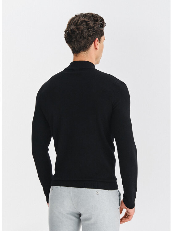 Pako Lorente Pako Lorente Sweter P25WF-2X-002 Czarny Classic Fit