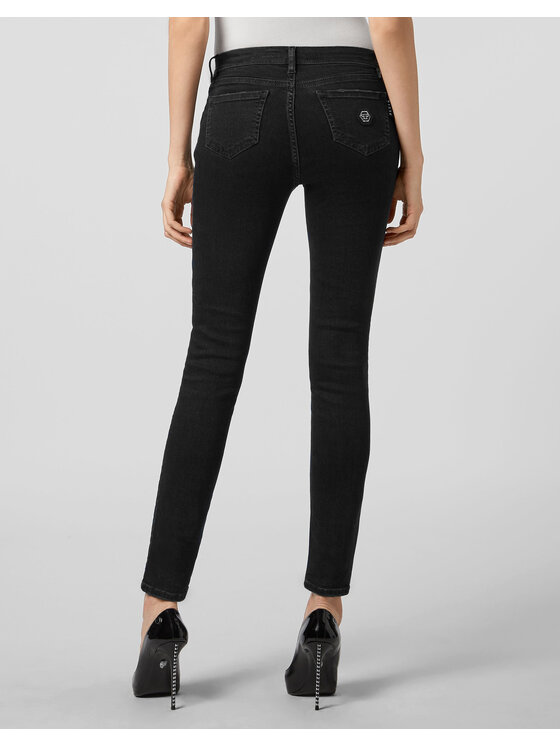 PHILIPP PLEIN PHILIPP PLEIN Jeansy 21933 Czarny Slim Fit