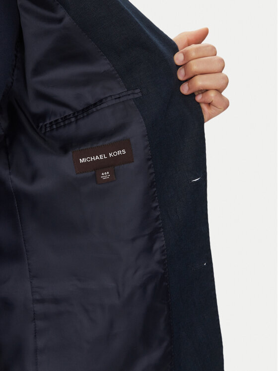 Michael Kors Michael Kors Marynarka CS5100TBEY Granatowy Slim Fit