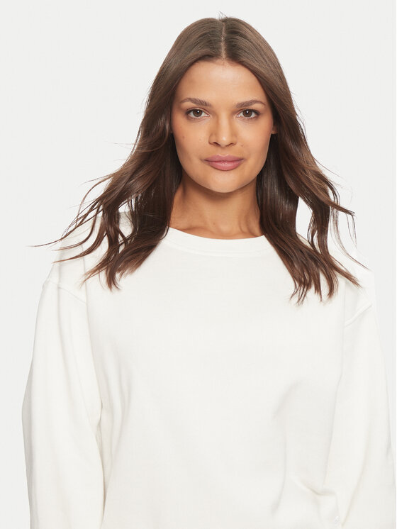 Deha Deha Felpa A00551 Écru Regular Fit