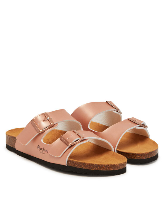 Pepe Jeans Pepe Jeans Klapki PLS90621 Złoty