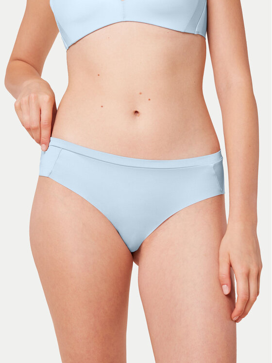 Triumph Culotte classiche Body Make-up Soft Touch 10193532 Celeste, taglia : 38