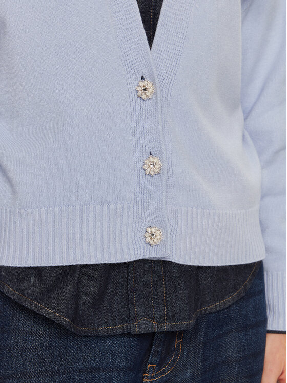 ViCOLO ViCOLO Kardigāns 77036S Gaiši zils Regular Fit