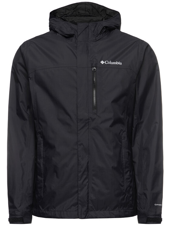 Columbia Columbia Яке за дъжд Pouring Adventure II 1760061 Черен Regular Fit