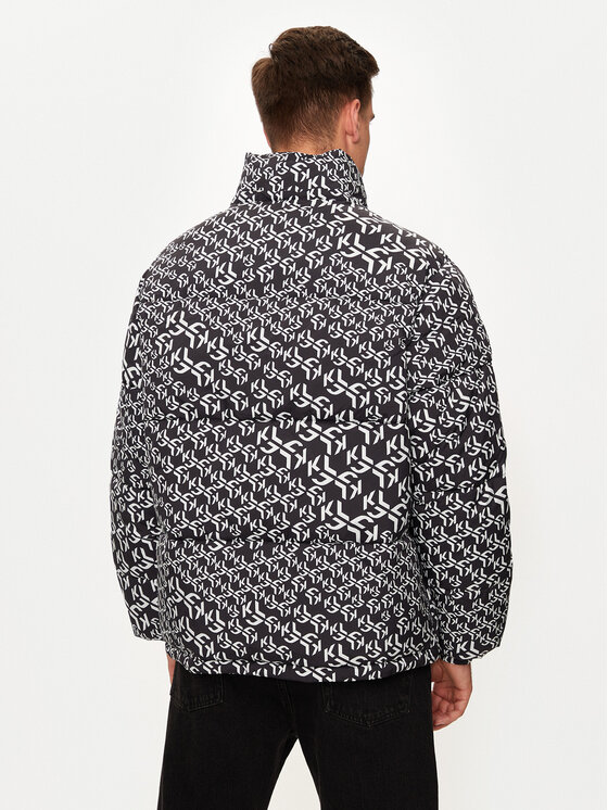 Karl Lagerfeld Jeans Karl Lagerfeld Jeans Žieminė striukė 246D1508 Juoda Regular Fit