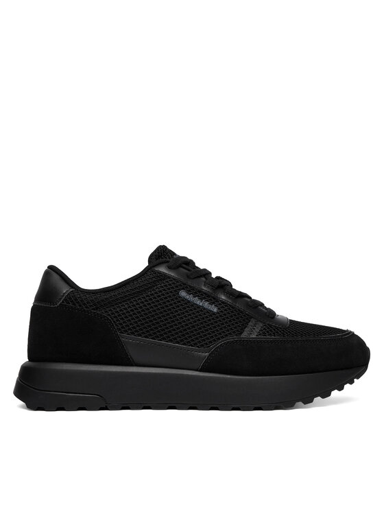 Calvin Klein Calvin Klein Superge City Runner Laceup Ny-Rec Su HM0HM02215 Črna