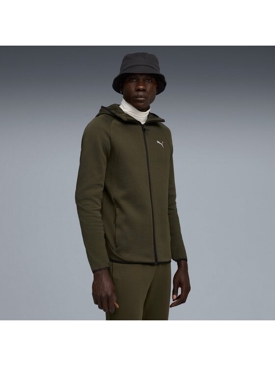 Puma Puma Bluza 688231 Zielony Regular Fit