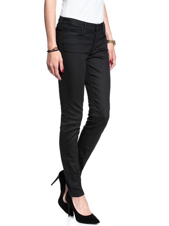 Lee Lee Jeansy SCARLETT Czarny Skinny Fit