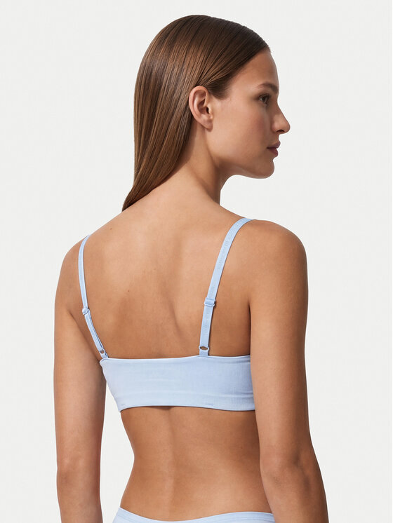 Tommy Hilfiger Tommy Hilfiger Podprsenkový top UW0UW06223 Světle modrá