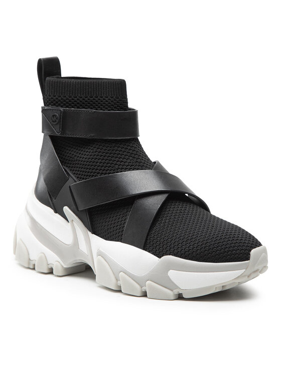 MICHAEL Michael Kors MICHAEL Michael Kors Superge Nick Strap Bootie 43T2NIFE6D Črna