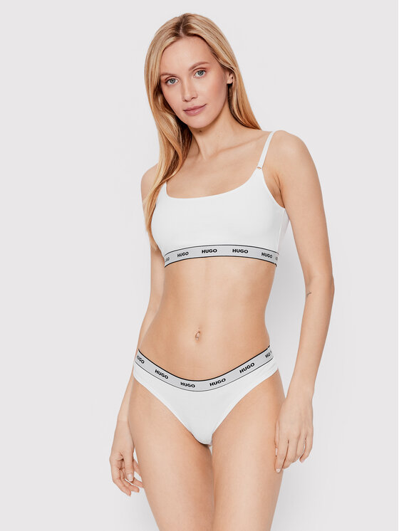 HUGO Hugo Komplet 3 par stringów 50469681 Biały