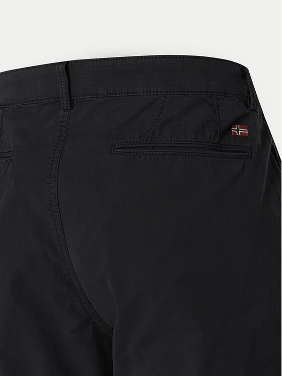 Napapijri Napapijri Chinos kelnes M-Puyo NP0A4H98 Juoda Slim Fit