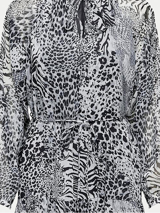 ONLY ONLY Sukienka codzienna Ria 15329223 Szary Regular Fit