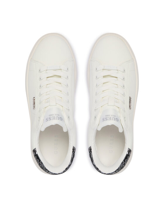 Guess Guess Sneakersy FLFE10 ELE12 Biały