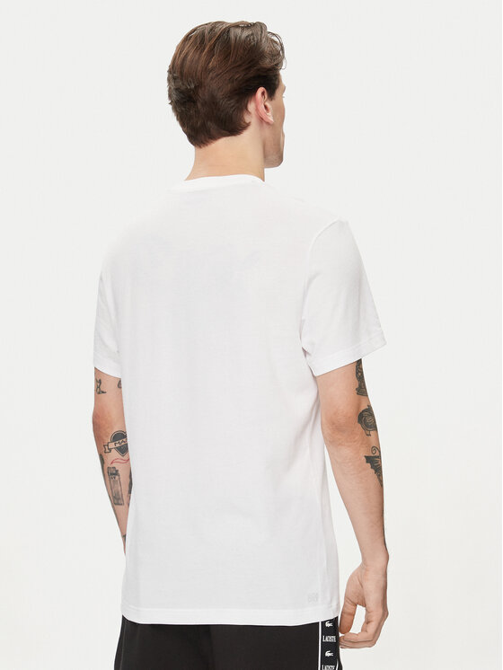 Lacoste Lacoste T-shirt TH2042 Bijela Regular Fit