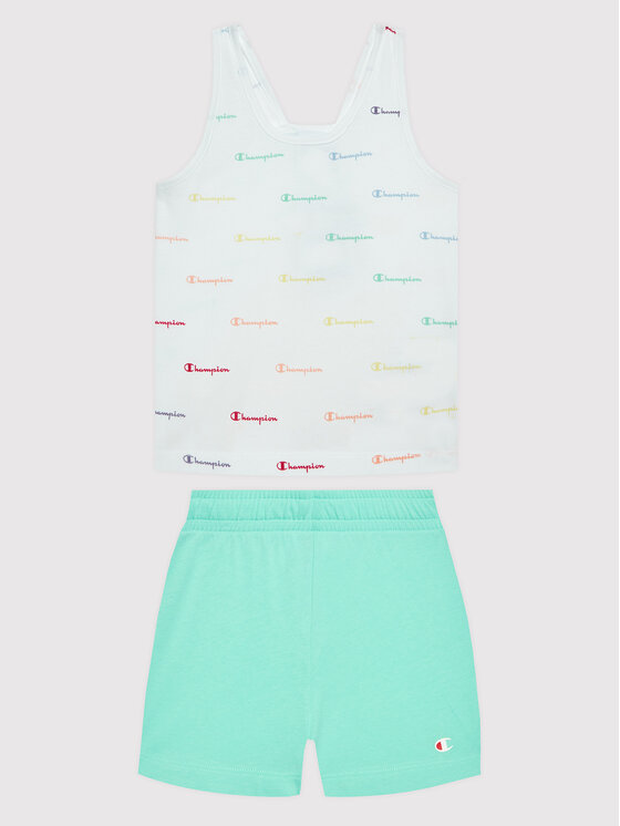 Completo top e pantaloncini Champion