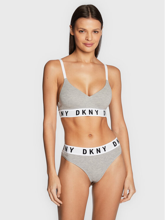 DKNY DKNY Бикини тип прашка DK4529 Сив