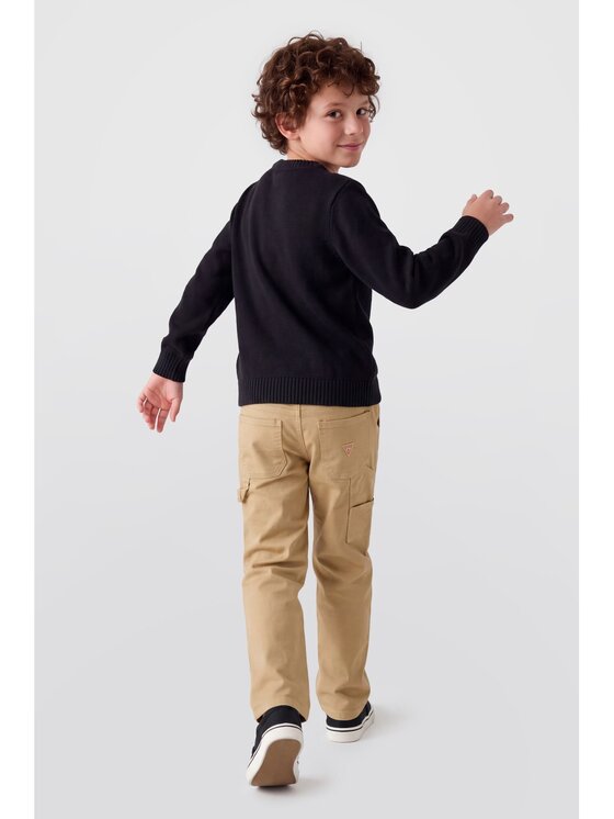 Guess Kids Guess Kids Sweter 185070 Czarny Classic Fit