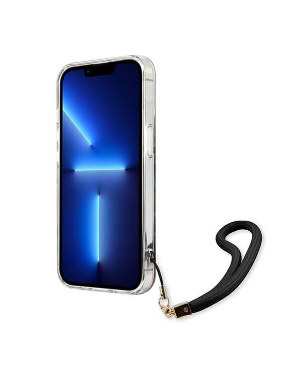 Guess Guess Etui na telefon Flower Cord Niebieski