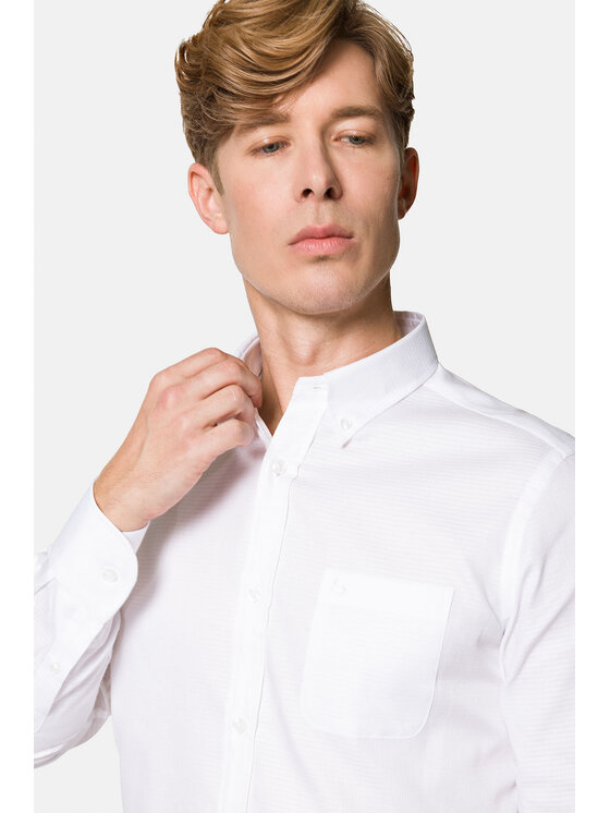 Lancerto Lancerto Koszula Bethy KO073222000019 Biały Slim Fit