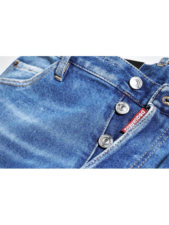 Dsquared2 Dsquared2 Jeansy S74LB0668 S30662/470 Niebieski Slim Fit