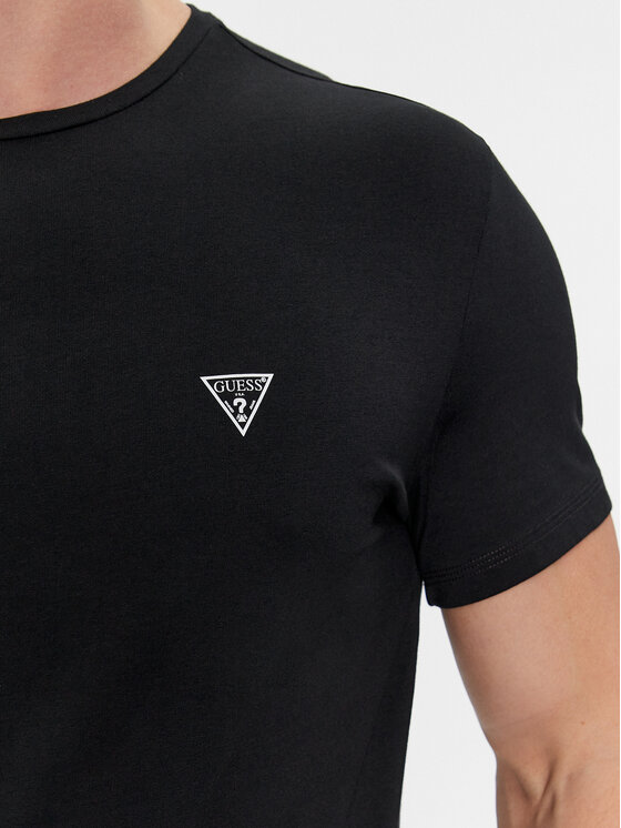 Guess Guess T-Shirt-Set U97G02 KCD31 Schwarz Regular Fit