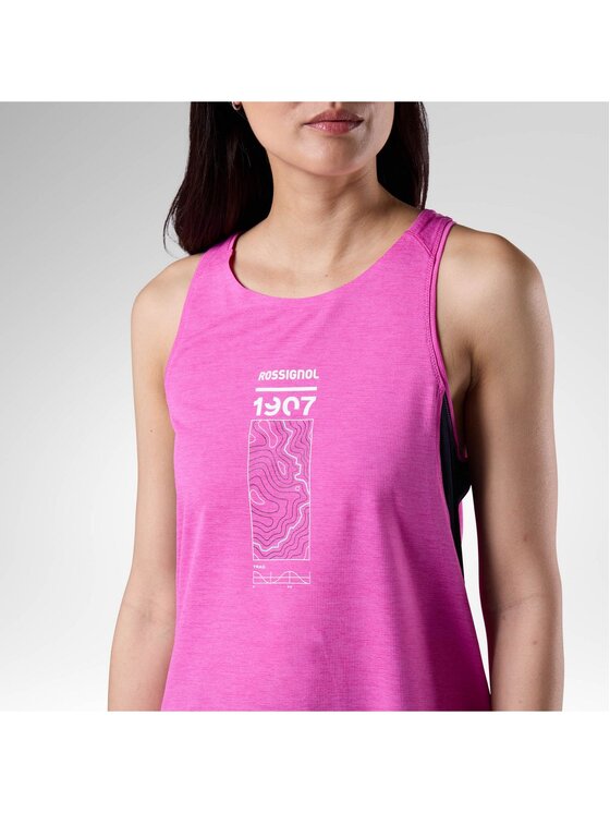Rossignol Rossignol Tank top W Sapa Ultra Tank Fioletowy jasny Regular Fit