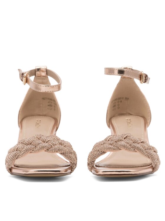 DeeZee DeeZee Sandale PRETTY PLEASE LS5951-01 Zlatna