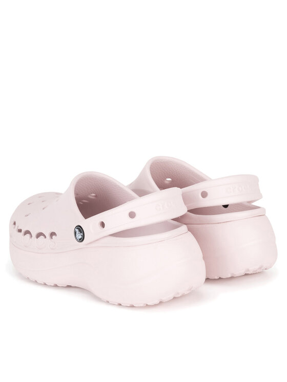 Crocs Crocs Natikače WB-BAYA PLATFORM CLOG 208186-6PI Ružičasta