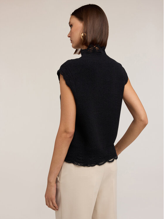 Motivi Motivi Cardigan M471W003571N033 Nero Regular Fit