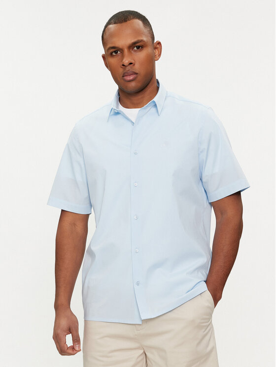 Calvin Klein Calvin Klein Košeľa K10K109440 Modrá Regular Fit