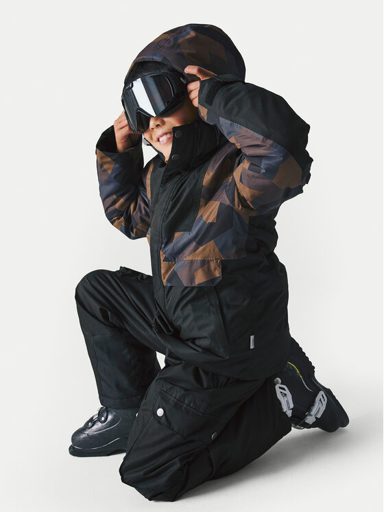 NAME IT NAME IT Скиорско яке 13228952 Кафяв Regular Fit