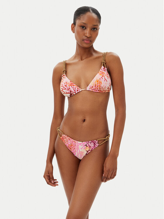 Guess Guess Góra od bikini E5GJ39 KCUN0 Koralowy