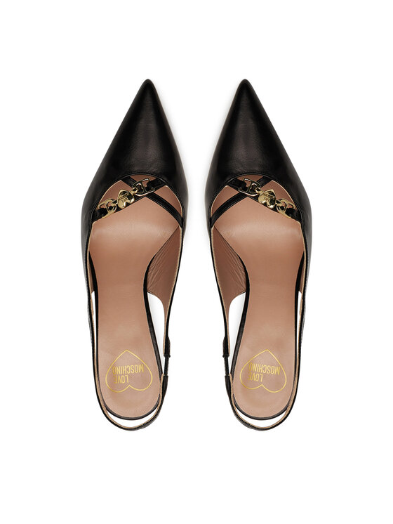 LOVE MOSCHINO LOVE MOSCHINO Sandali JA10079G1MIA0000 Črna