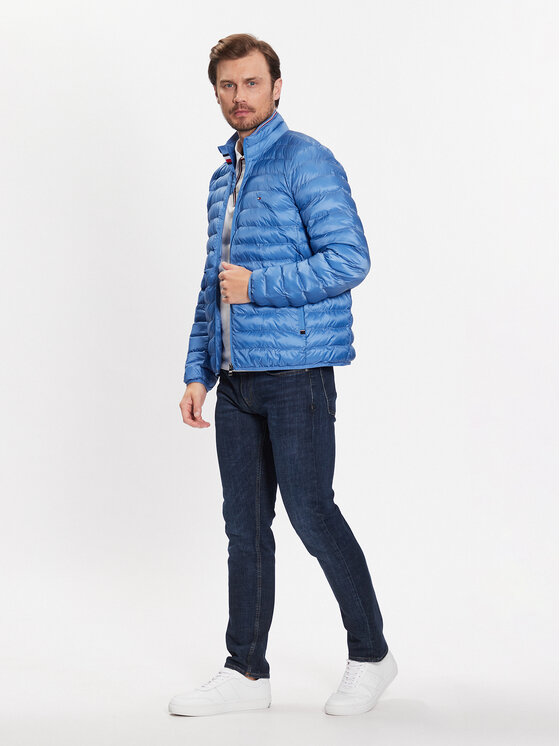 Tommy Hilfiger Tommy Hilfiger Übergangsjacke MW0MW18763 Blau Regular Fit