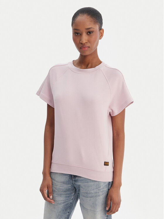 G-Star Raw G-Star Raw T-Shirt D24512-D976 Różowy Regular Fit
