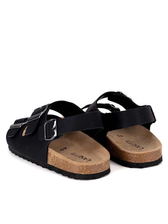 Lanetti Lanetti Sandale 7410990012 Crna