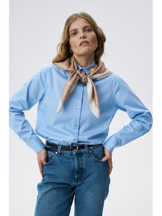 MARI PRETI MARI PRETI Camicia Elysian Blu Regular Fit