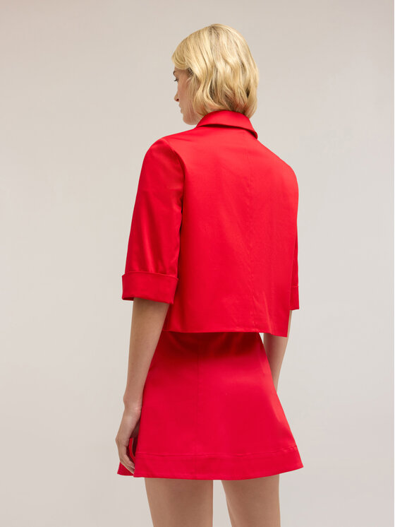 Motivi Motivi Giacca di transizione Q772Q001005N016 Rosso Regular Fit