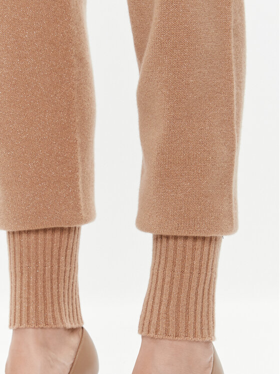TWINSET TWINSET Strickhose 232TT3201 Braun Regular Fit