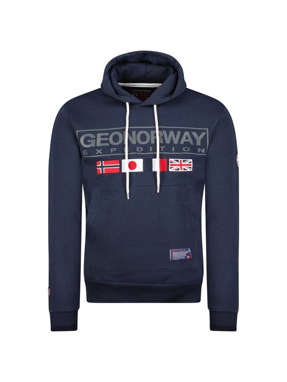 Geographical Norway Geographical Norway Bluza WY8611H/GN-Navy Granatowy Regular Fit