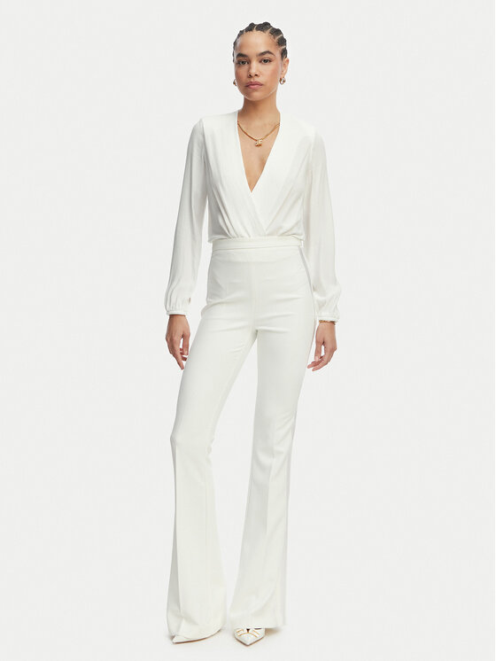 Elisabetta Franchi Elisabetta Franchi Body CB-007-62E2-V420 Fehér Regular Fit